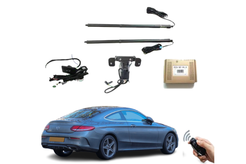 Mercedes Benz C Coupe C205 Electric Rear Trunk Electric Tailgate Power Lift 2015-2023 Mercedes Benz Electric Tailgate Decoin Fabric