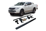 Mitsubishi Triton Electric Running Boards and Power Steps 2014+ Electric Running Boards Decoin Fabric 2014