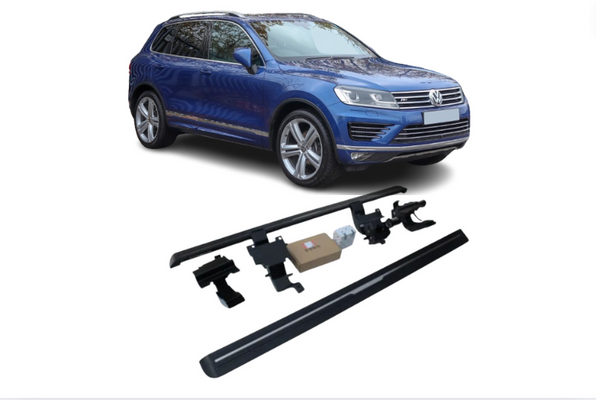 Volkswagen Touareg Electric Running Boards and Power Steps 2012-2017