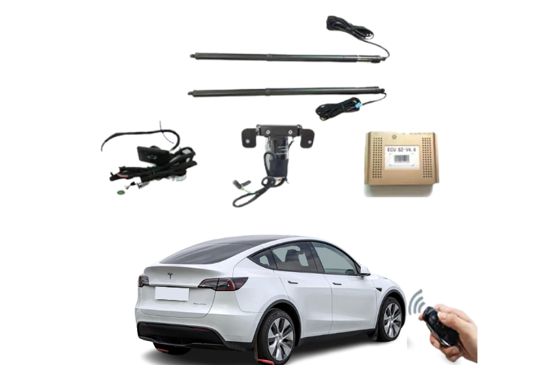 Tesla Model Y Electric Rear Trunk Electric Tailgate Power Lift 2021+ TESLA Electric Tailgate Decoin Fabric