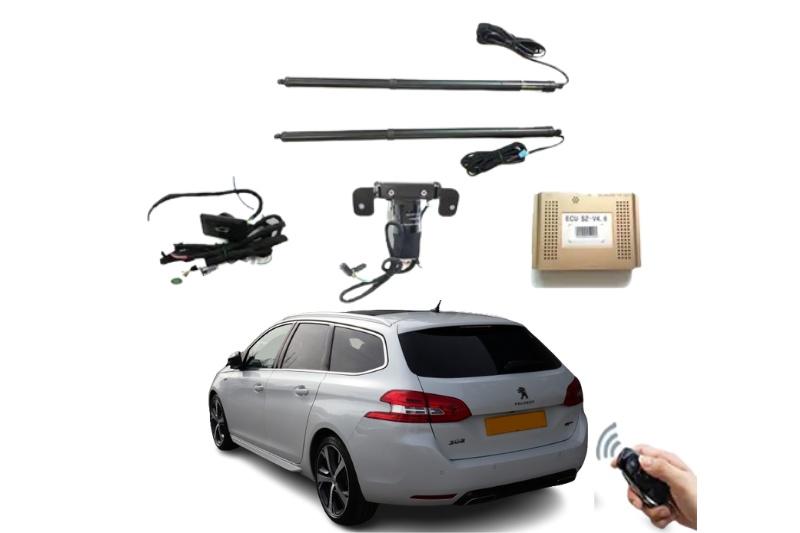 Peugeot 308 SW Electric Rear Trunk Electric Tailgate Power Lift 2017+ Peugeot Electric Tailgate Decoin Fabric