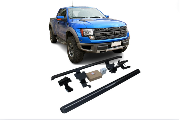 Ford F-150 Raptor Electric Running Boards and Power Steps 2011-2017