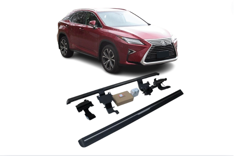 Lexus RX350 Electric Running Boards and Power Steps 2015+ Electric Running Boards Decoin Fabric 2015