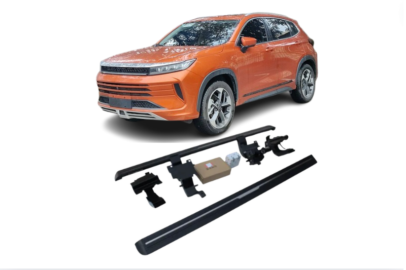 Chery Exeed LX Electric Running Boards and Power Steps 2018+ Electric Running Boards Decoin Fabric 2018