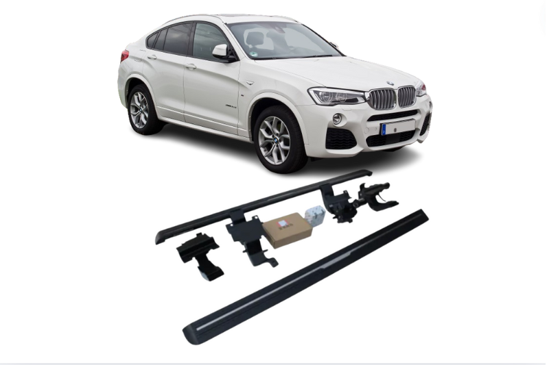 BMW X4 Electric Running Boards and Power Steps 2013-2018 Electric Running Boards Decoin Fabric 2013