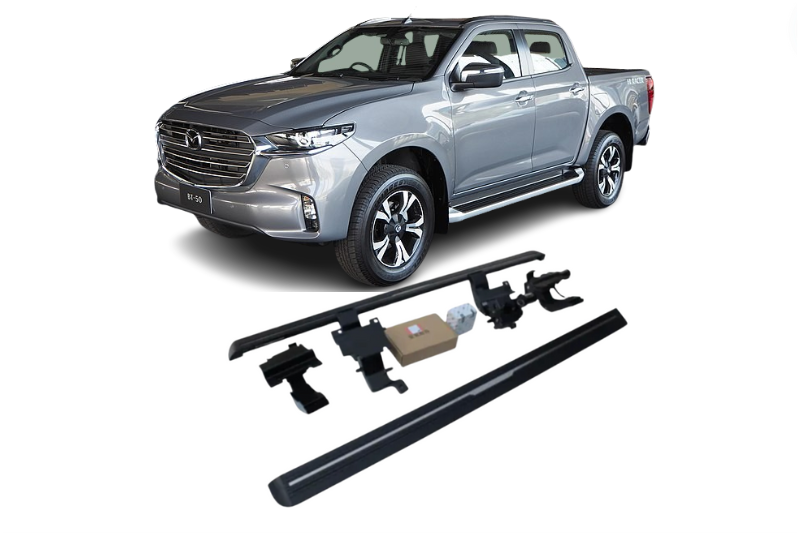 Mazda BT-50 Electric Running Boards and Power Steps 2017+ Electric Running Boards Decoin Fabric 2017