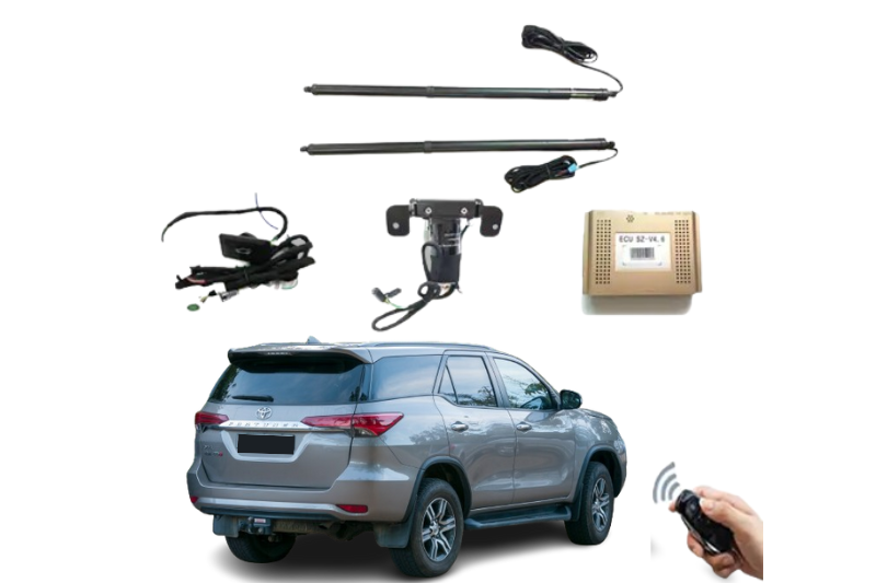 Toyota Fortuner Electric Rear Trunk Tailgate Power Lift 2016+ Toyota Electric Tailgate Decoin Fabric