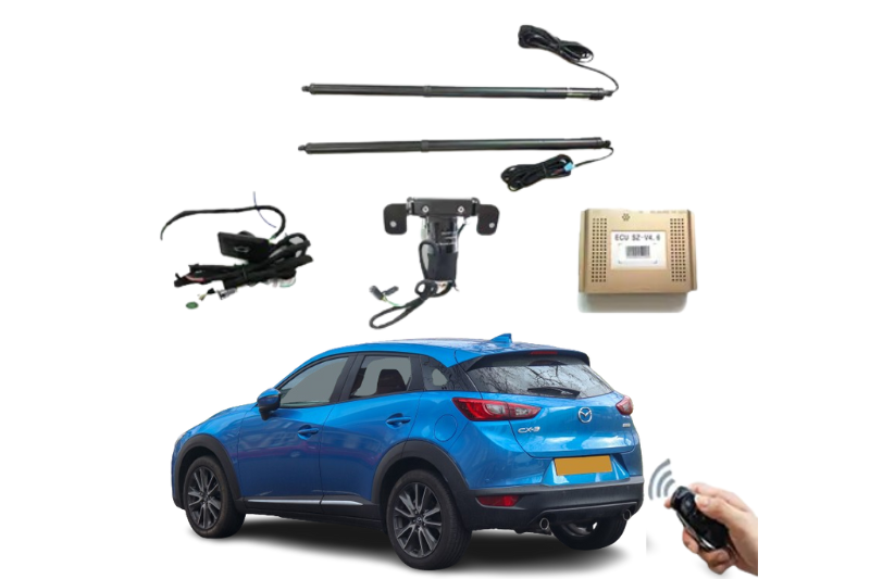 Mazda CX-3 Electric Rear Trunk Electric Tailgate Power Lift 2016+ Mazda Electric Tailgate Decoin Fabric