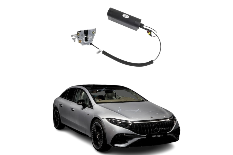 Mercedes-Benz EQS V297 2022+ Electric Soft Close Door Mercedes-Benz Electric Suction Door Decoin Fabric 2022