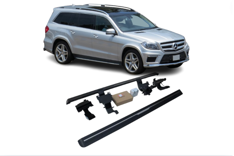 Mercedes-Benz GL Electric Running Boards and Power Steps 2013+ Electric Running Boards Decoin Fabric 2013
