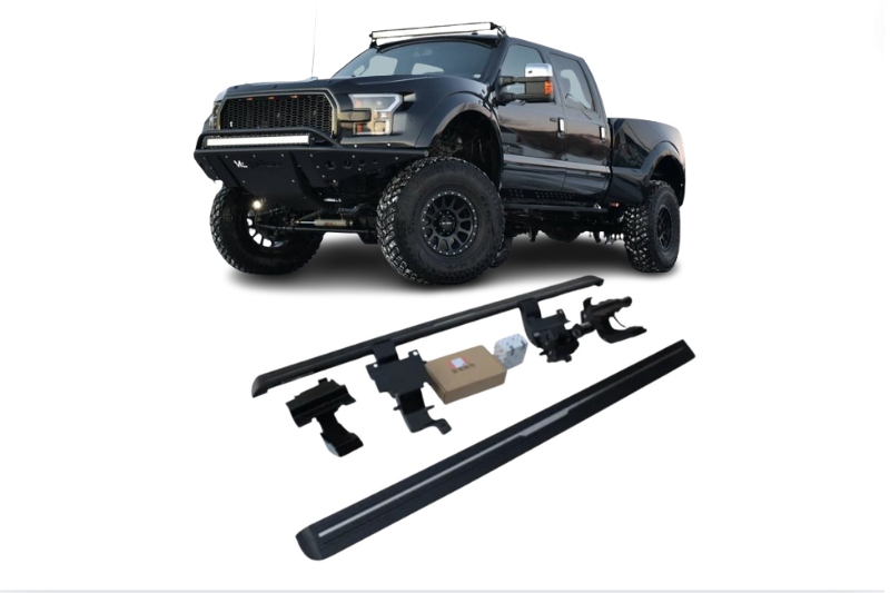 Ford F-250 Raptor Electric Running Boards and Power Steps 2013+