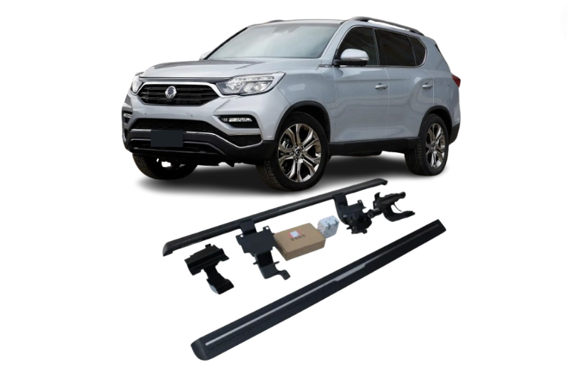 SsangYong Rexton Electric Running Boards and Power Steps 2019 Electric Running Boards Decoin Fabric 2019