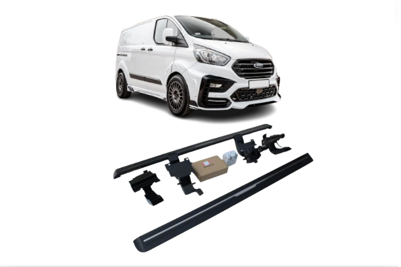 Ford Transit SWB Electric Running Boards and Power Steps 2018+