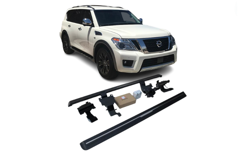 Nissan Patrol Y62 Electric Running Boards and Power Steps 2018+