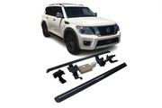Nissan Patrol Y62 Electric Running Boards and Power Steps 2018+ Electric Running Boards Decoin Fabric 2018