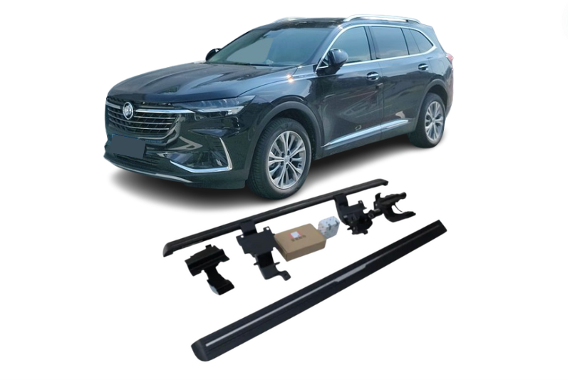 Buick Envision Plus Electric Running Boards and Power Steps 2020+ Electric Running Boards Decoin Fabric 2020