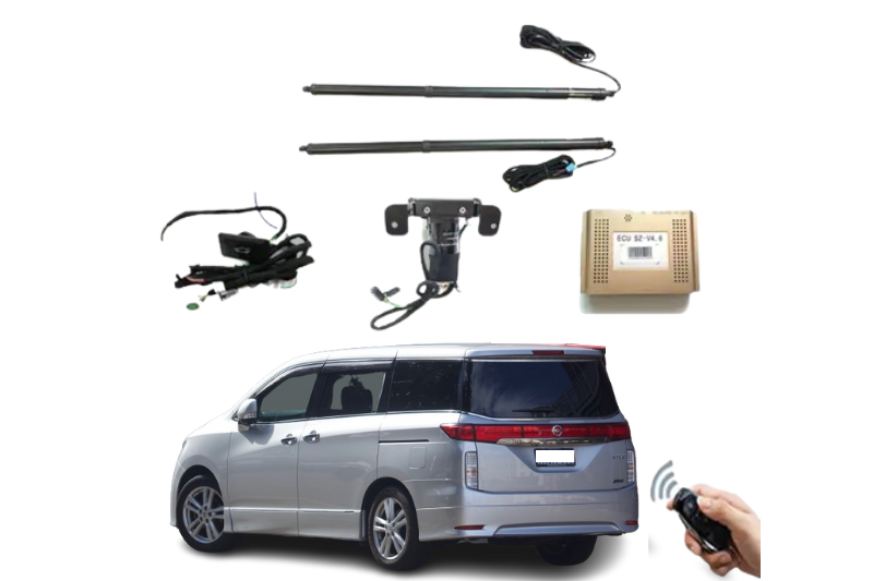 Nissan Elgrand E52 Electric Rear Trunk Electric Tailgate Power Lift 2017+ Nissan Electric Tailgate Decoin Fabric