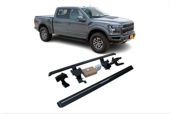 Ford F-150 Raptor Electric Running Boards and Power Steps 2018+