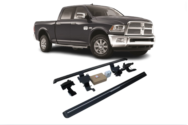 Dodge Ram 2500 Electric Running Boards and Power Steps 2016-2018 Electric Running Boards Decoin Fabric 2016
