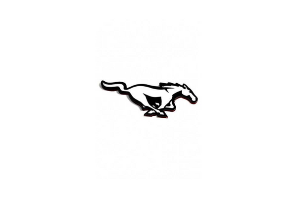 Ford Mustang Radiator grille emblem with Mustang Horse logo