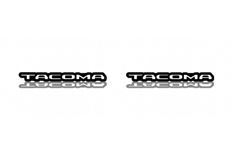 Toyota Emblem & Badges set with Tacoma III logo