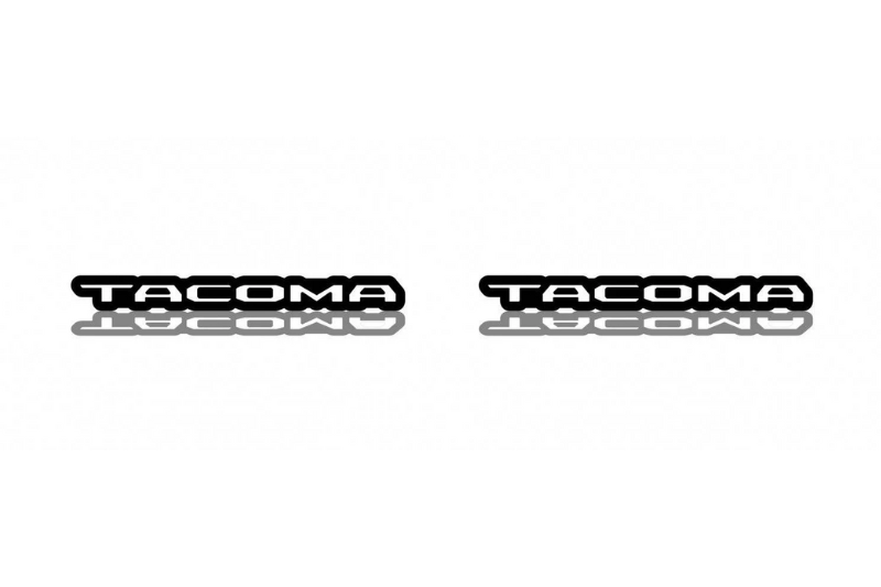 Toyota Emblem & Badges set with Tacoma III logo Toyota emblems decoinfabric