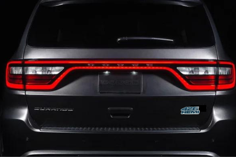 Emblema de la parrilla del radiador de DODGE con el logotipo de Hellcat