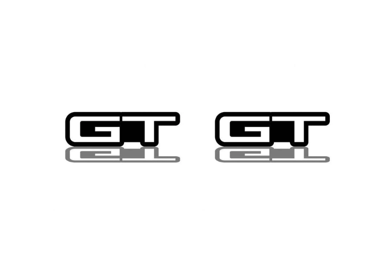 Ford Mustang Emblem & Badges set with GT logo