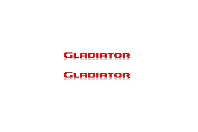 JEEP Gladiator JT emblem for fenders with Gladiator logo