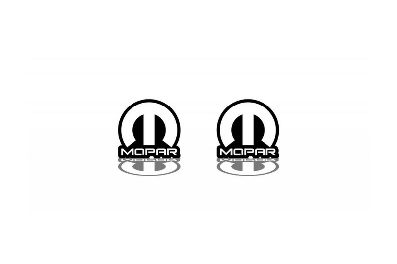 Jeep Emblem & Badges set with Mopar logo (Type 6) Jeep emblems decoinfabric