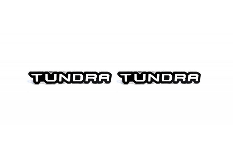 Toyota emblem for fenders with Tundra III logo Toyota emblems decoinfabric