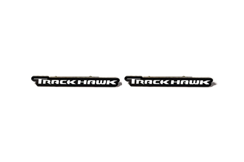 Jeep Emblem & Badges set with TrackHawk logo Jeep emblems decoinfabric