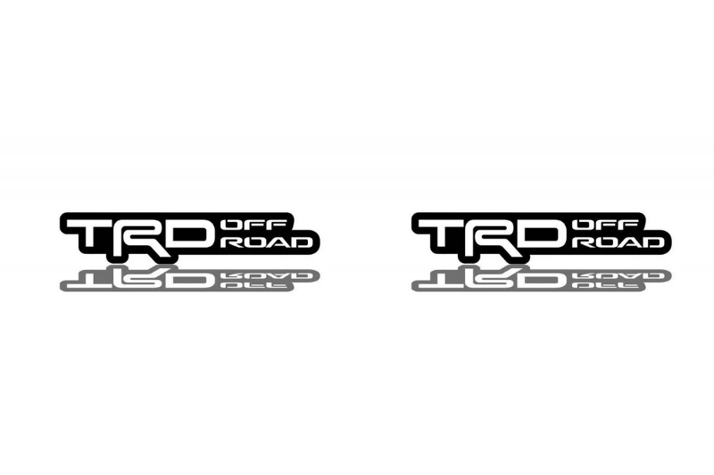 Toyota Emblem & Badges set with TRD offroad logo