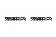 Toyota emblem for fenders with Tacoma III logo Toyota emblems decoinfabric