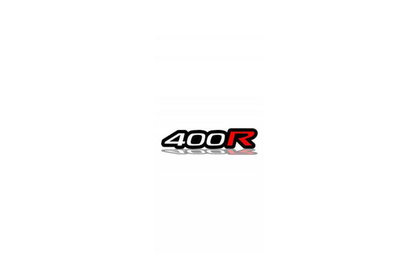 Nissan Radiator grille emblem with 400R logo