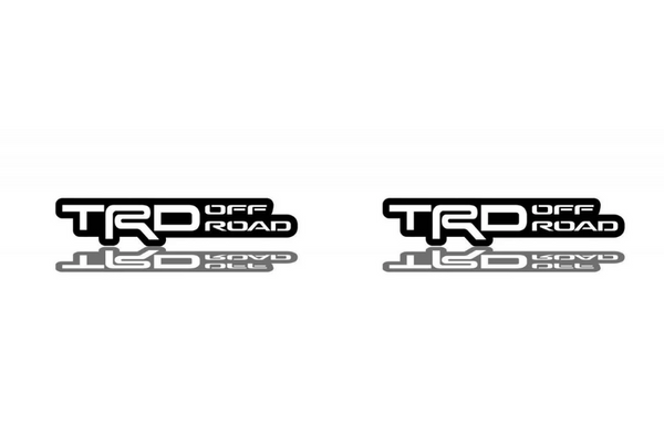 Toyota emblem for fenders with TRD offroad logo