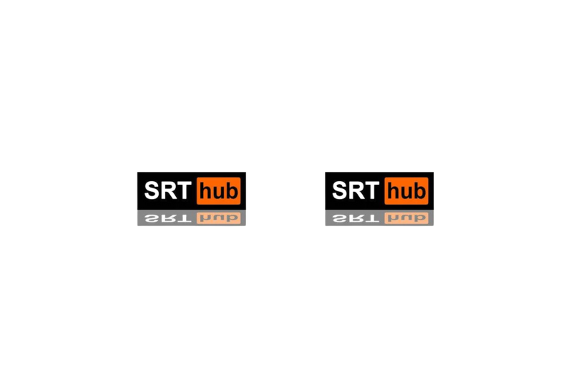 Jeep Emblem & Badges set with SRT Hub logo