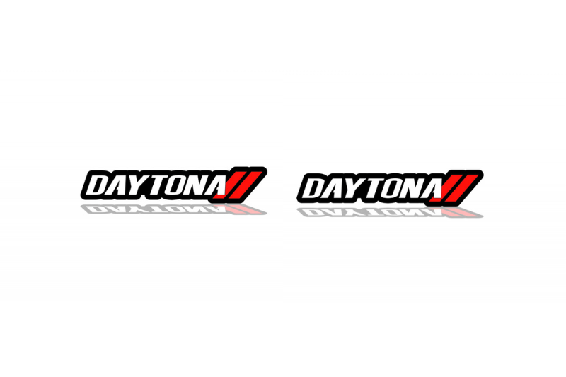 DODGE emblem for fenders with Daytona + Dodge logo Dodge emblems decoinfabric