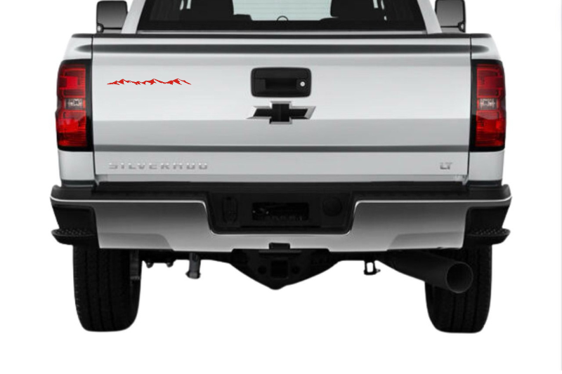 Chevrolet Emblem & Badges set with Trail Boss logo (Type 2) Chevrolet emblems decoinfabric