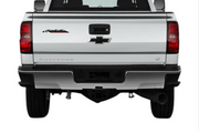 Chevrolet tailgate trunk rear emblem with Silverado logo (Type 2) Chevrolet emblems decoinfabric