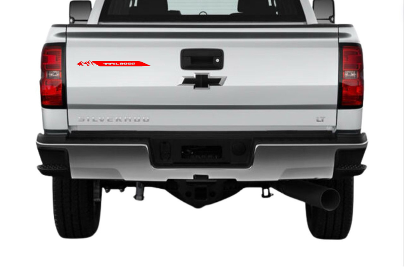 Chevrolet Emblem & Badges set with Trail Boss logo Chevrolet emblems decoinfabric