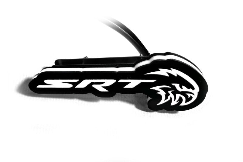 Jeep Illuminated LED Radiator Grille Emblems and Badges with SRT HellHawk logo Jeep Led Emblems decoinfabric