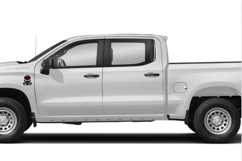 Chevrolet Emblem & Badges set with Chevrolet Piston Gas Mask Z71 logo Chevrolet emblems decoinfabric