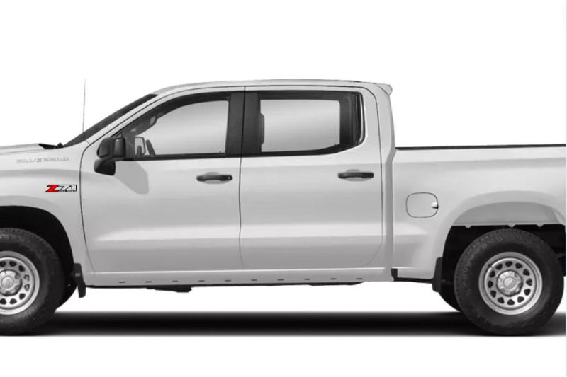 Chevrolet emblem for fenders with Z71 Off-road logo Fender decoinfabric