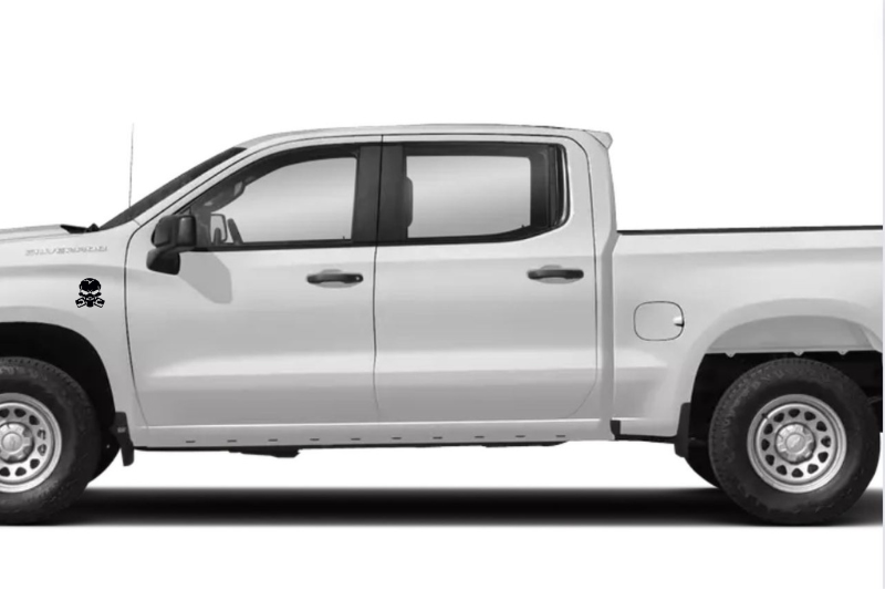 Chevrolet Emblem & Badges set with Chevrolet Piston Gas Mask logo Chevrolet emblems decoinfabric