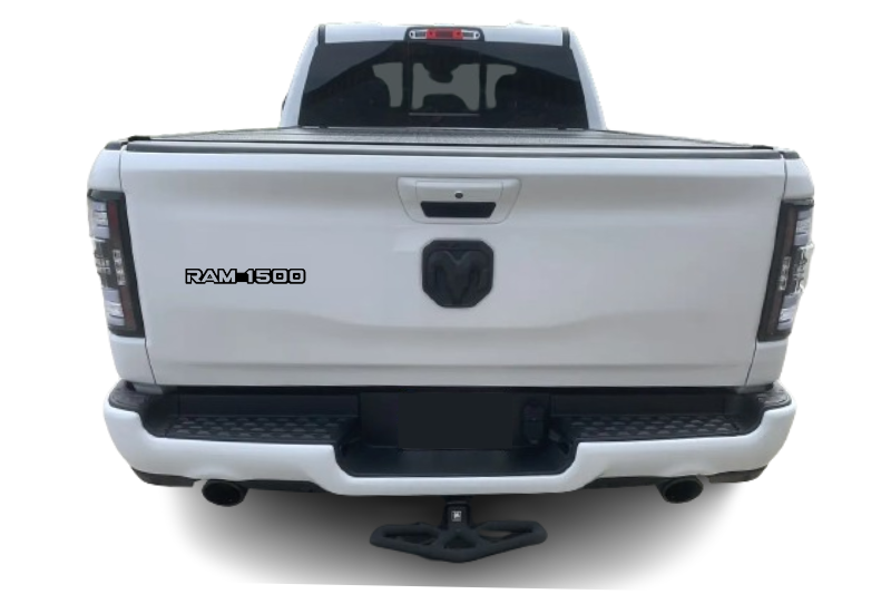 Dodge RAM tailgate trunk rear emblem with RAM 1500 logo