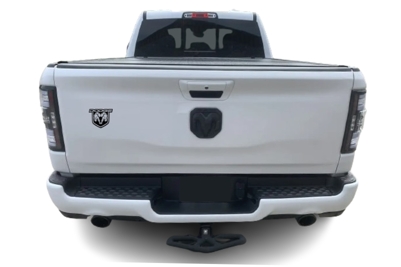Dodge RAM tailgate trunk rear emblem with DODGE RAM logo (Type 3)