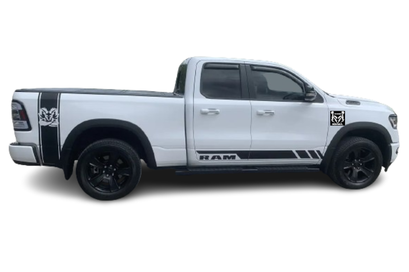 Dodge RAM Emblem & Badges set with Cummins Diesel logo