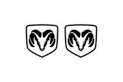 Dodge RAM Emblem & Badges set with Dodge RAM logo Dodge emblems decoinfabric