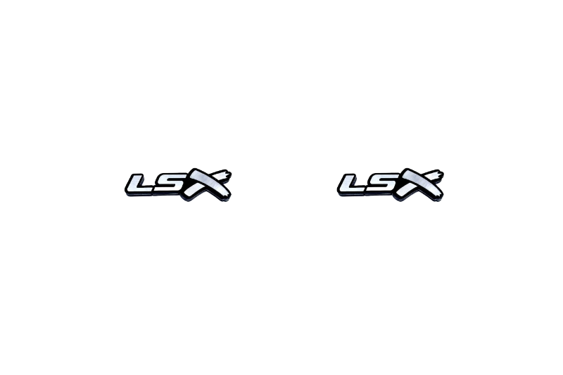 Chevrolet emblem for fenders with LSX logo (Type 2) Fender decoinfabric